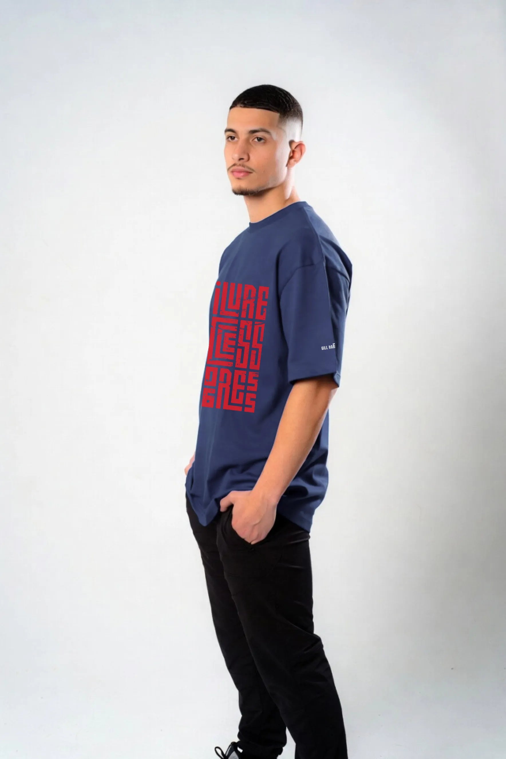 Failure Is Success Tee – 240 GSM Unisex Oversized Cotton | Gill Harry