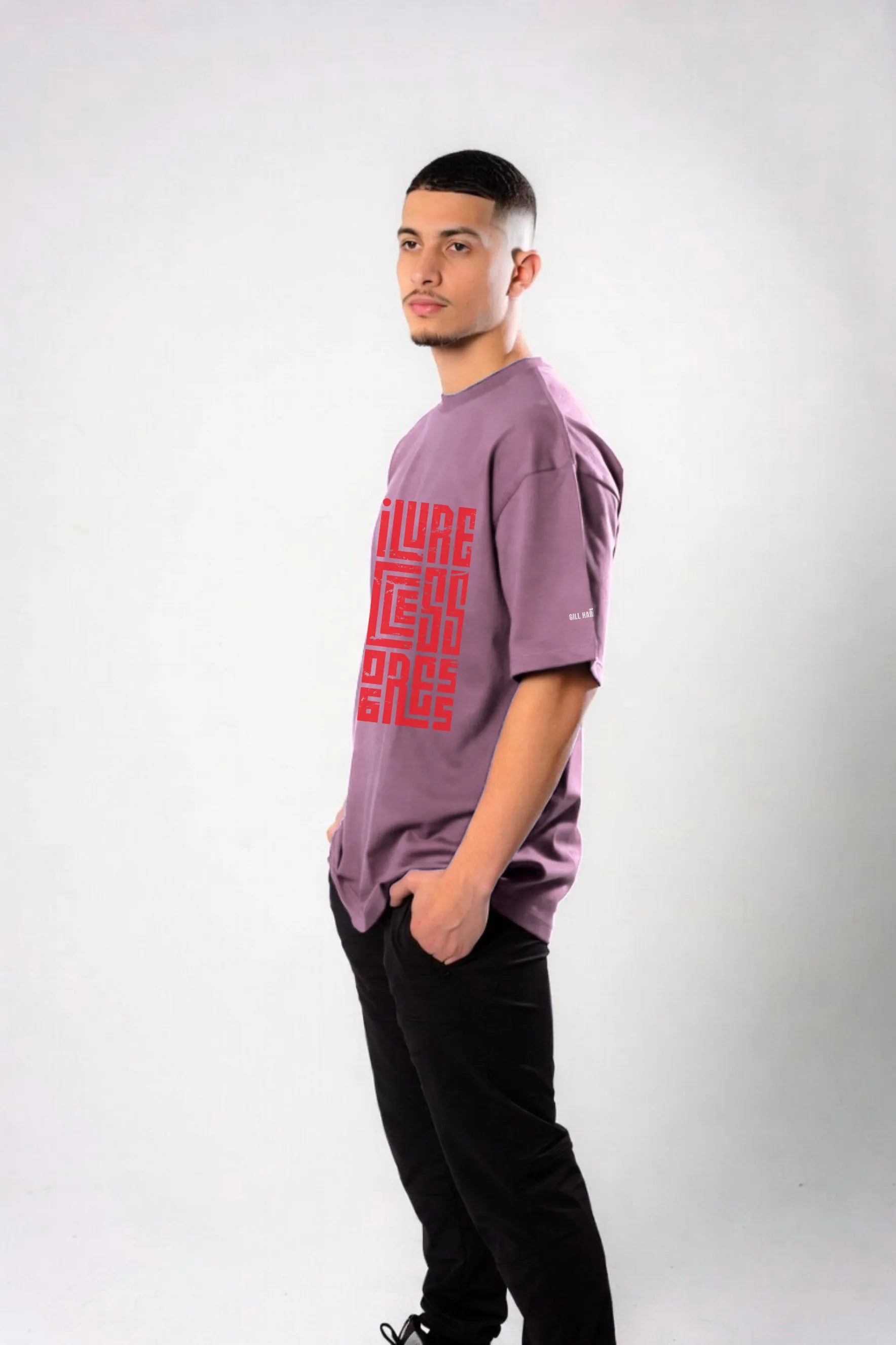 Failure Is Success Tee – 240 GSM Unisex Oversized Cotton | Gill Harry