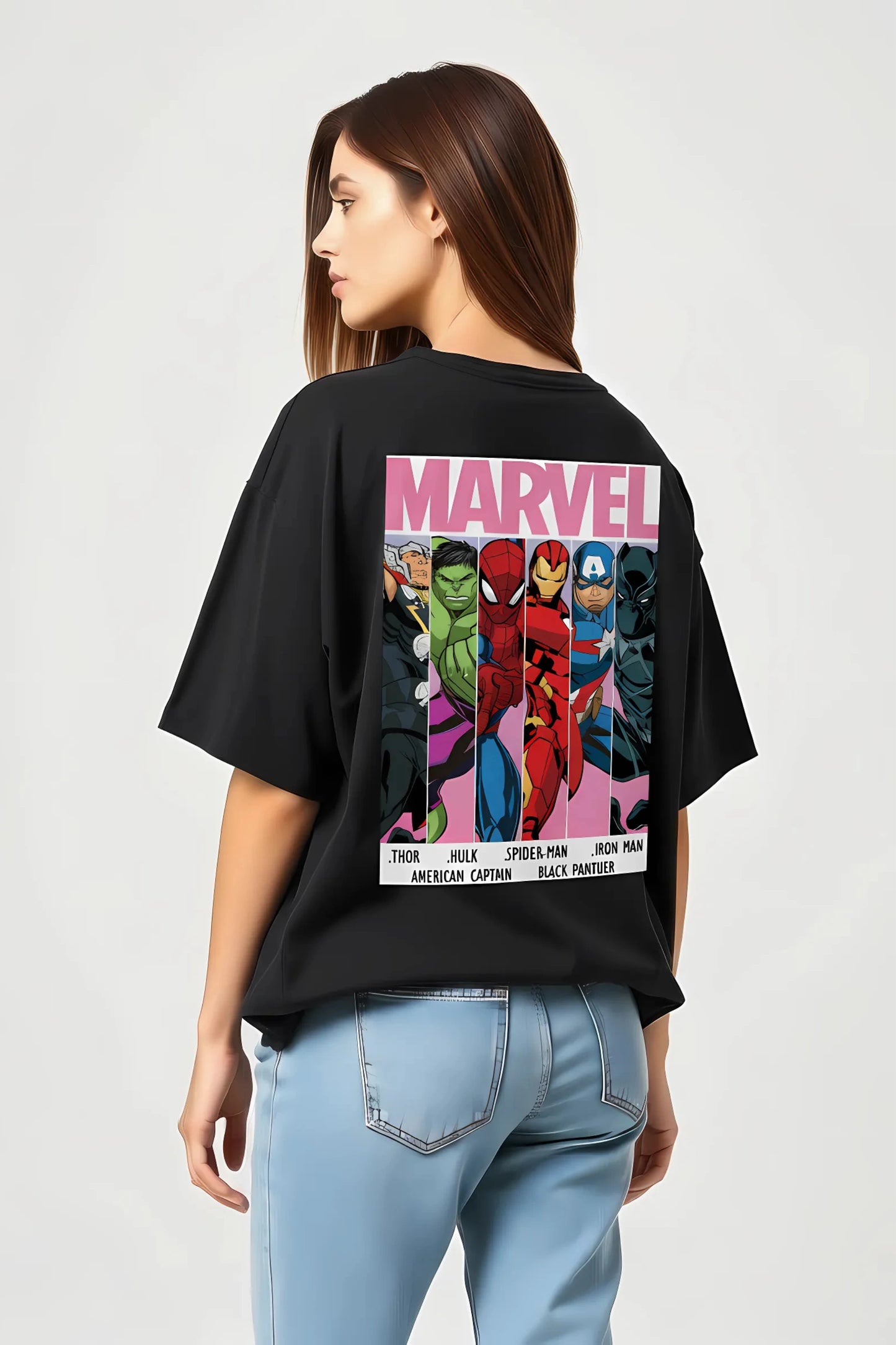 Cotton Elastane  Oversized T-Shirt – Soft Stretch Fit Unisex Tee | Gill Harry