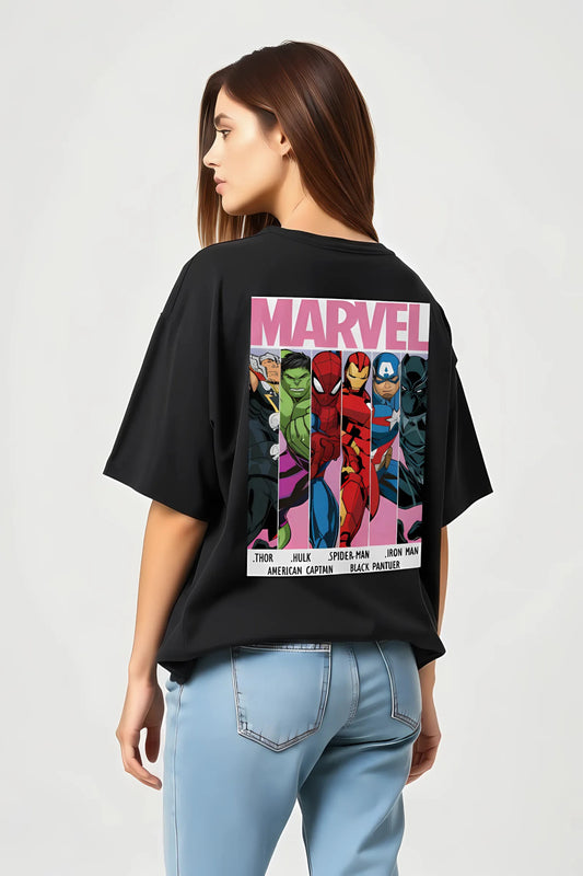 Cotton Elastane  Oversized T-Shirt – Soft Stretch Fit Unisex Tee | Gill Harry