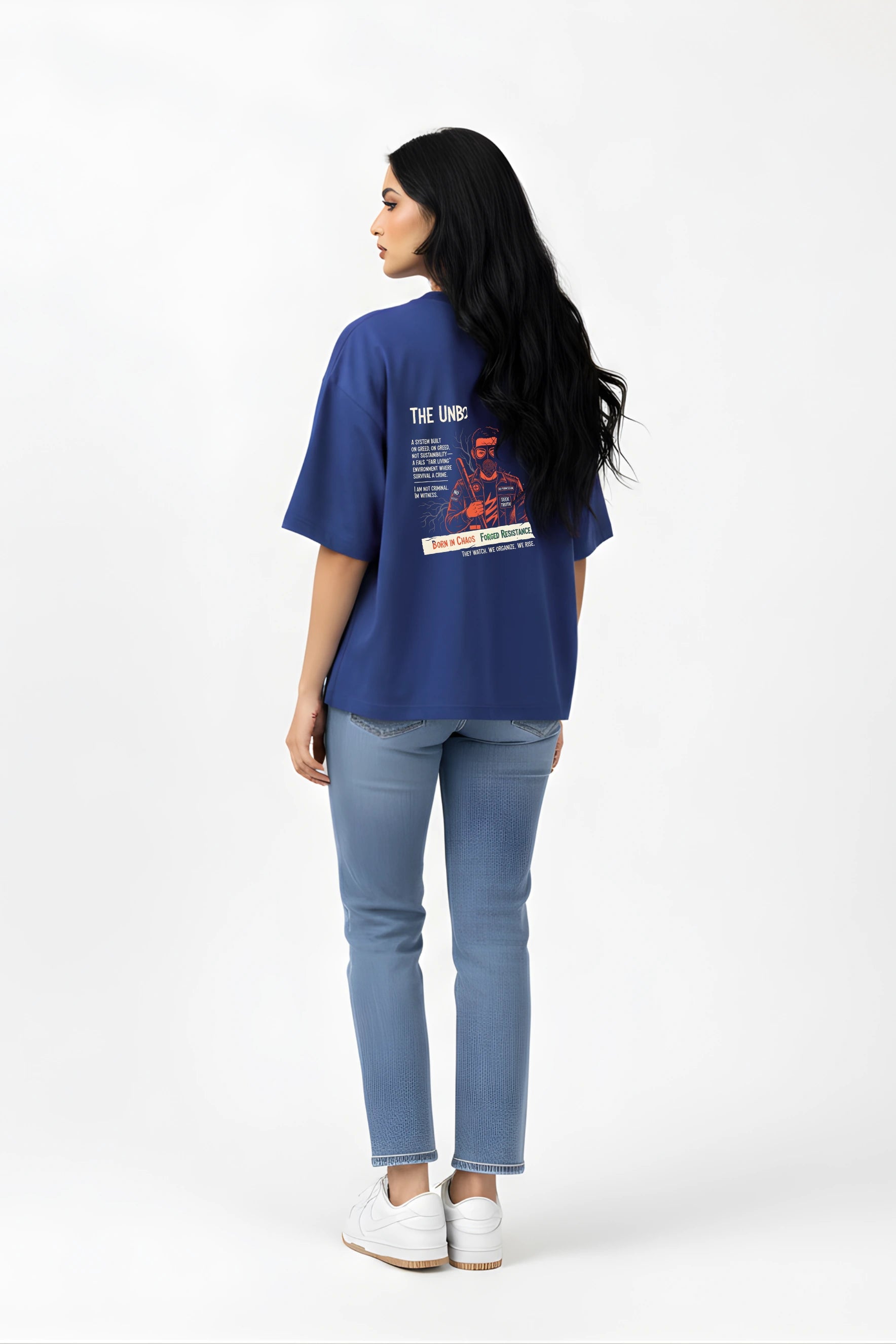 The Unbroken Tee – 240 GSM Unisex Oversized Cotton | Gill Harry