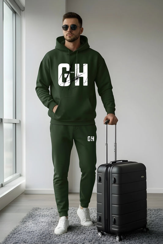 GH Raw Oversize Hoodie – Joggers Co-ords Set | Gill Harry