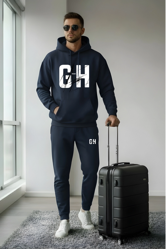 GH Raw Oversize Hoodie – Joggers Co-ords Set | Gill Harry